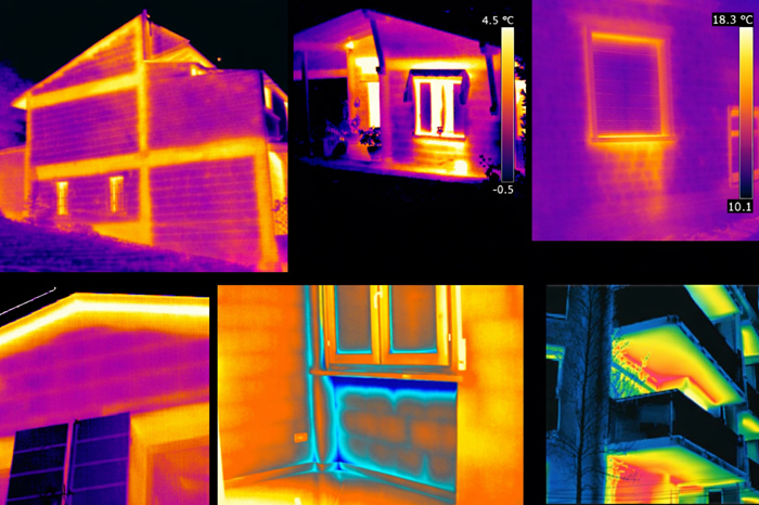 Different thermal bridges that can be eliminated only with a low thickness thermal coating like Manti Ceramic