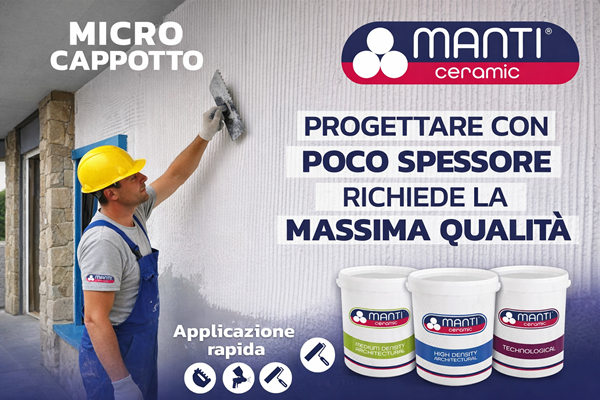 isolanti nanotecnologici: quando le opinioni dovrebbe tener conto della facilità di applicazione di Manti Ceramic (in questo caso su parete esterna)