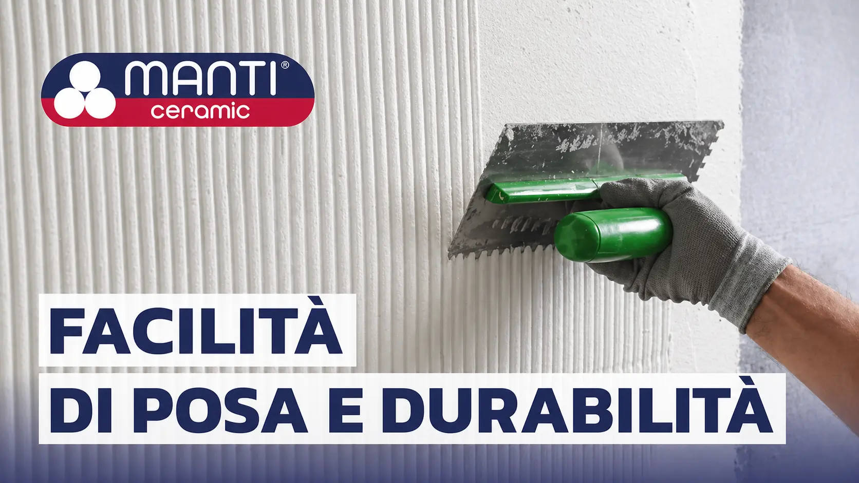 Facilità di posa e durabilità del microcappotto Manti Ceramic applicato a spatola