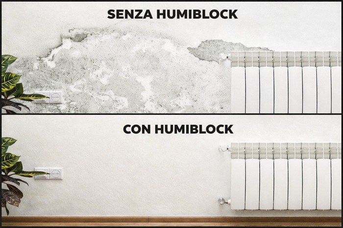 Prodotti per l'edilizia: Humiblock contro l'umidità di risalita